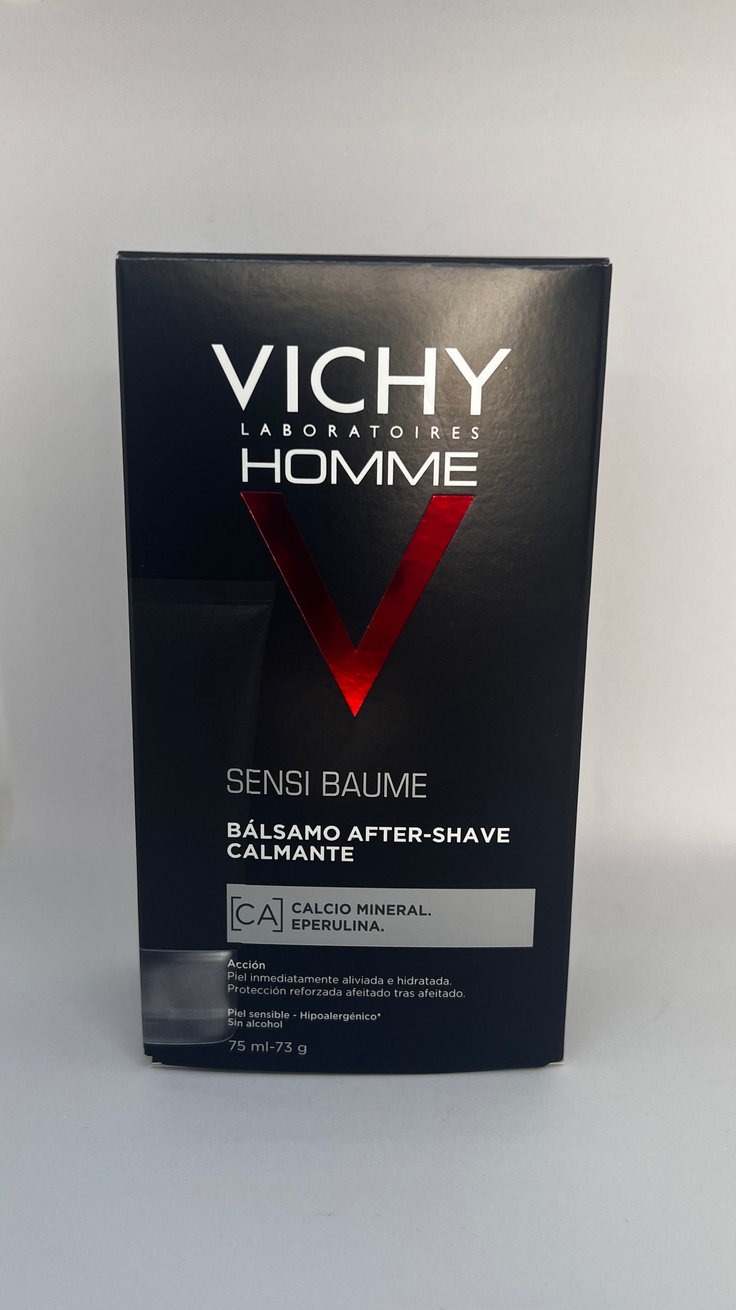 Vichy Homme Mineral Sensi-Balm - Bálsamo Aftershave Tónico